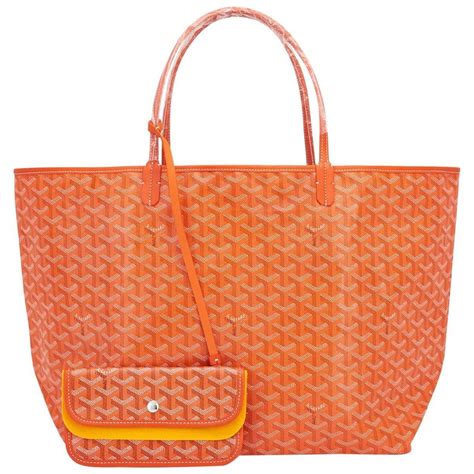 orange goyard bag wallet|hand painted goyard bags.